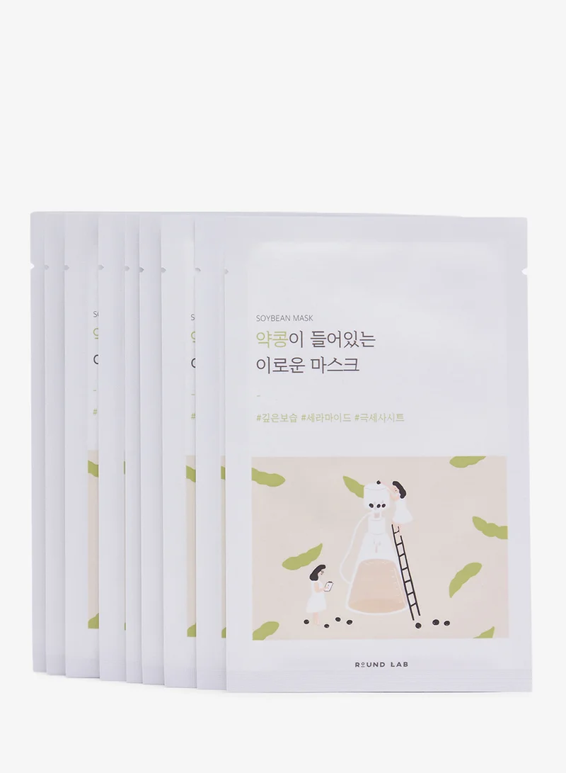 راوند لاب SOYBEAN NOURISHING MASK SHEET_27ml